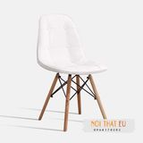 Ghế cafe tiếp khách lưng nệm có nút nhập khẩu đẹp