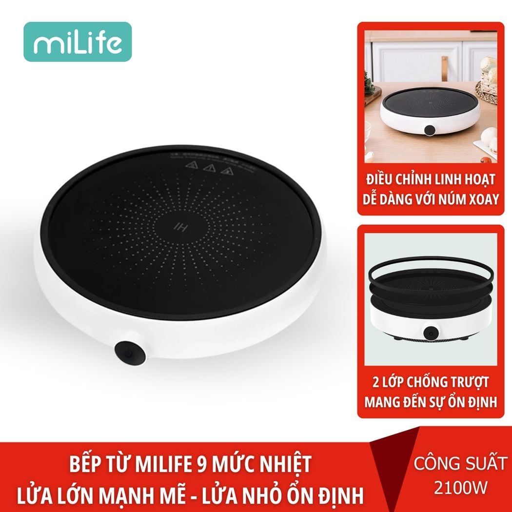 Bếp từ Xiaomi miLife Youth Lite 9 mức nhiệt