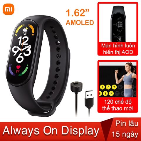  Vòng đeo tay thông minh Xiaomi Mi Band 7 BHR4951GL bản quốc tế Xiaomi Miband7 