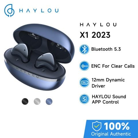  Tai nghe bluetooth Haylou X1 2023 TWS 