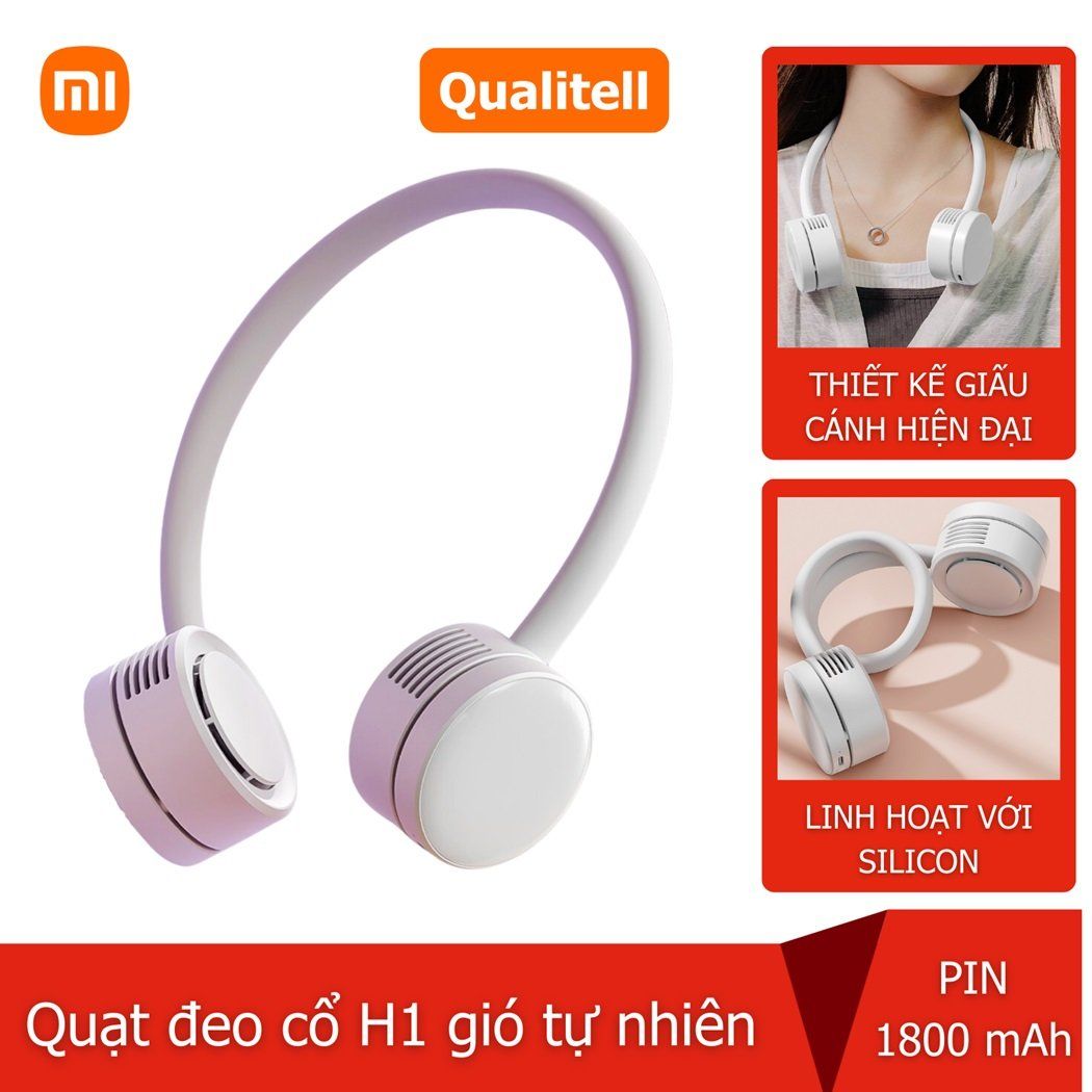 Quạt mini đeo cổ Xiaomi Qualitell H1