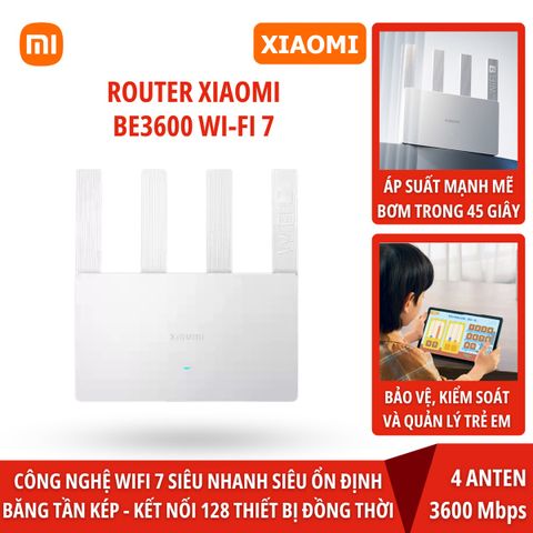  Bộ phát wifi Xiaomi Router Mi Router BE3600 2.5G 