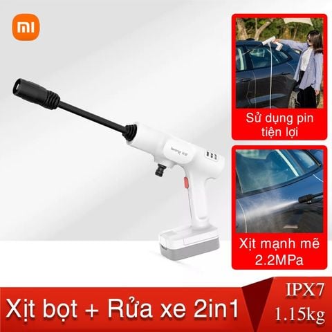  Máy rửa xe dùng pin Xiaomi Lekong LK-XB01 