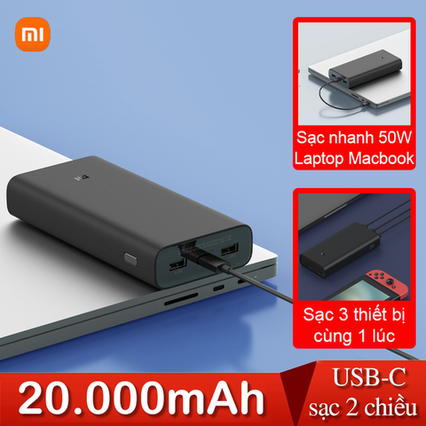  Pin dự phòng 20000mAh Pro 50w Xiaomi PB200SZM 