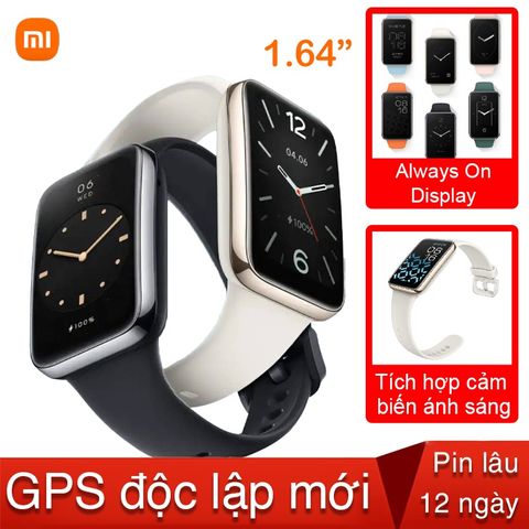  Vòng đeo tay thông minh Xiaomi Band 7 Pro M2140B1 Quốc Tế Tiếng Việt 