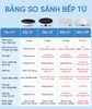 Bếp từ đơn miLife N3 vuông 10 mức nhiệt