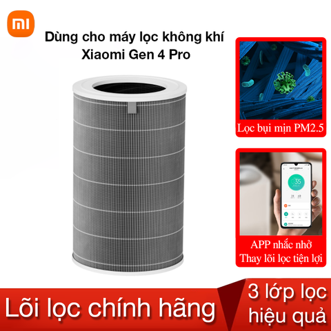  Lõi lọc không khí cho Mi Air Purifier 4 Pro BHR5062GL M15R-FLP-GL 