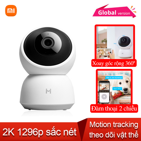  Camera giám sát ip xoay 360° Xiaomi Imilab 2k 1296p A1 Bản Quốc Tế 