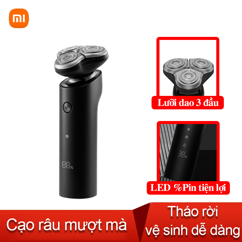 Máy cạo râu S500 3 đầu Xiaomi Mijia 3 lưỡi dao Xiaomi