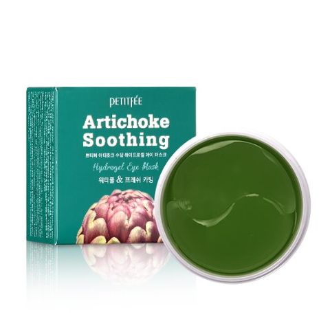 Mặt nạ mắt Petitfee Artichoke Soothing Hydrogel (60 miếng)