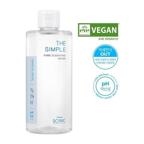 Nước tẩy trang Scinic The Simple Pure Cleansing Water (300ml)