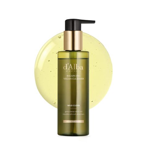 Sữa rửa mặt d'Alba Mild Skin Balancing Vegan Cleanser (200ml)