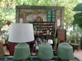  Đèn gốm trang trí, H45 cm- 0420s3c036 