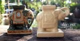  Đôn voi xưa mini, H10cm- 0405v3m111 