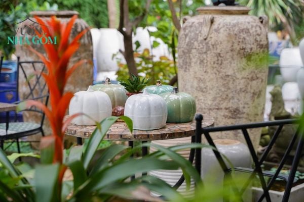  Tượng Bí tròn, Bí lọng trang trí Halloween, lễ hội, trong nhà ngoài trời- SP001105 