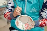  Chén chiết yêu - BST Ký Ức, sản phẩm thủ công đặt sản xuất tại Xưởng gốm Thủ Biên - Vườn Nhà Gốm- 1007y2u000 