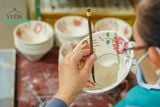  Chén chiết yêu - BST Ký Ức, sản phẩm thủ công đặt sản xuất tại Xưởng gốm Thủ Biên - Vườn Nhà Gốm- 1007y2u000 