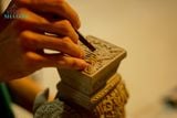  Bộ sưu Tập Đôn voi Thủ Biên để bàn 3 dáng, quà tặng gốm cao cấp, Gốm Thủ Biên, C20xD19cm- SP002148 