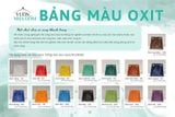  MÀU OXIT CHUYÊN DỤNG VẼ GỐM 