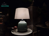  Đèn gốm trang trí cho khách hàng dự án khách sạn, H45 cm- 0420s3c036 