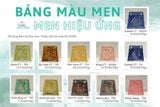  MEN, BỘ MÀU HIỆU ỨNG, MEN PHỦ GỐM 
