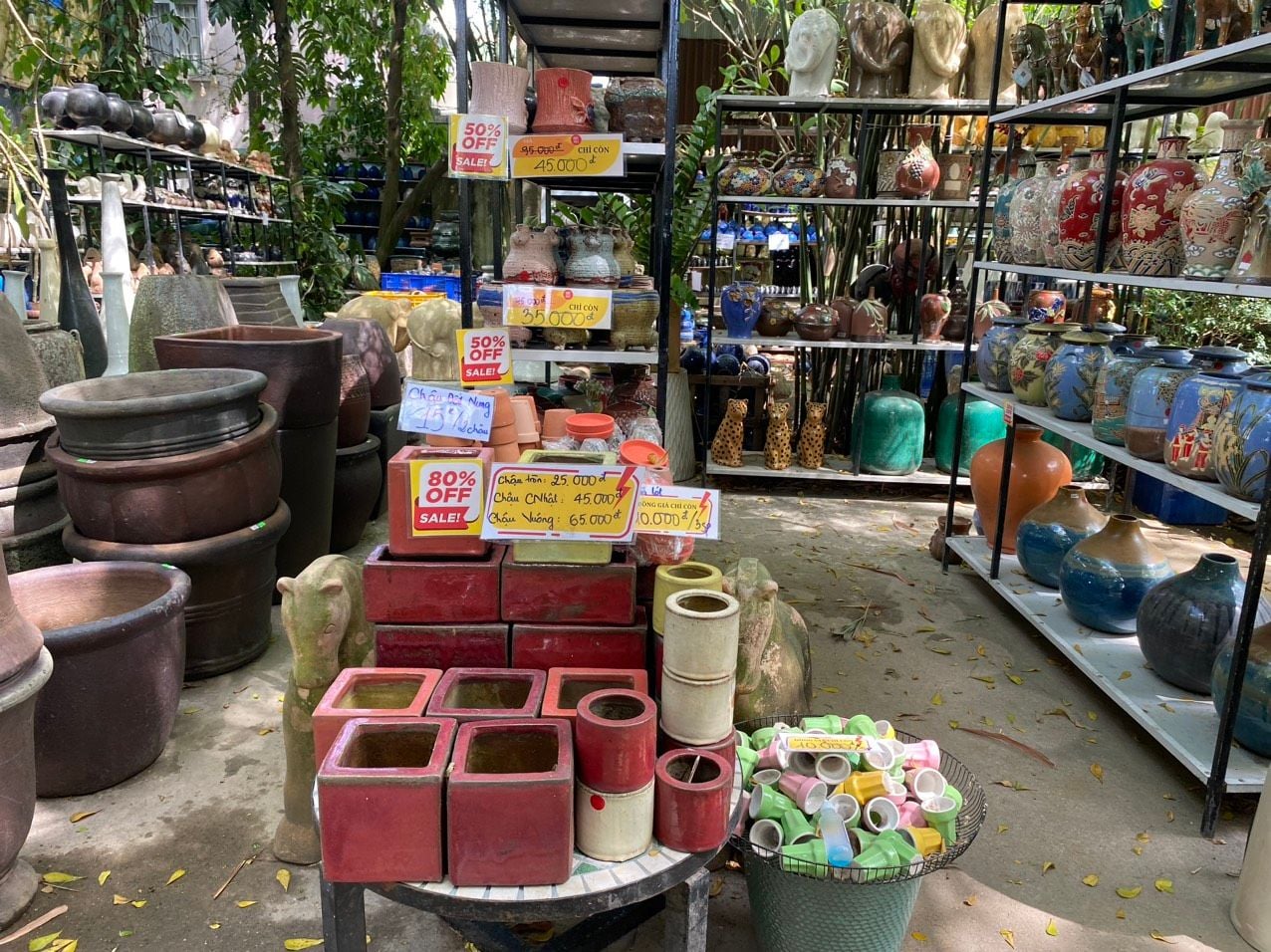  [THANH LÝ GIẢM 80%]  Tất cả chậu sân vườn được giảm 80% 