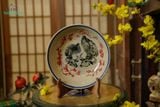  Bộ sưu tập Dĩa 12 Con Giáp phiên bản Tết Bính Ngọ, vẽ tay dân gian, thủ công, quà tặng năm mới, gốm Thủ Biên 