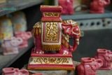  Bộ sưu Tập Đôn voi Thủ Biên để bàn 3 dáng, quà tặng gốm cao cấp, Gốm Thủ Biên, C20xD19cm- SP002148 