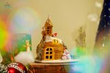  Nhà gốm Noel được thực hiện thủ công tại Vườn Nhà Gốm, H20 - H30cm -SP001999 