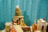  Nhà gốm Noel được thực hiện thủ công tại Vườn Nhà Gốm, H20 - H30cm -SP001999 