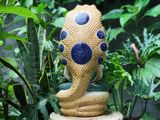  Tượng Phật Naga, gốm thủ công mỹ nghệ Nam Bộ, R28xC50 cm - 0106n1g033 