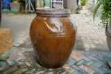  Lu kiệu rồng size trung đựng nước và trang trí phong cách Nam bộ, R38 x C60 cm- 0718r3t062 