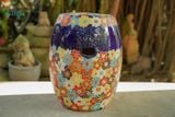  Đôn trống Bách hoa tay cầm bông mới, gốm mỹ nghệ Nam Bộ, C45 x R35cm-SP001613 