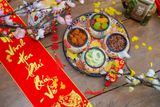  Bộ sản phẩm cao cấp độc quyền, gốm thủ công, xưởng Thủ Biên, quà tặng cao cấp Tết Giáp Thìn-SP002159 