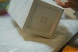  Bình Tứ Quý Cát Tường màu đỏ rực rỡ, Gốm Thủ Biên, C34 x R12 x M9cm, dùng làm Quà tặng, cắm hoa & trang trí-SP002141 