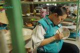  Chén chiết yêu - BST Xuân Niên, sản phẩm thủ công đặt sản xuất tại Xưởng gốm Thủ Biên - Vườn Nhà Gốm- 1007y2u000 