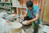  Bộ sưu tập dĩa hảo mới Xuân và Sắc Màu, vẽ tay thủ công, gốm Thủ Biên, R20 cm- SP002158 
