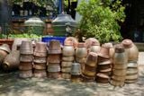  Chậu Terracotta, chậu đất nung, gốm Nam Bộ-  0302h3a001 