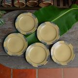  Dĩa dẹt phết xanh, chén bát Lái Thiêu, R21xC3-SP002297 