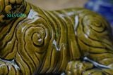  Tượng Mãnh Hổ Ngự Sóng, xưởng gốm Thủ Biên tạo hình và sáng tác, R25cm x C20cm- SP001622 