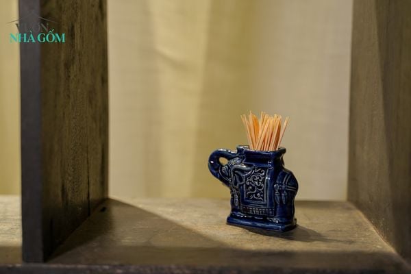  Voi đựng tăm sản xuất thủ công, xưởng Thủ Biên, quà tặng ký ức -SP001822 