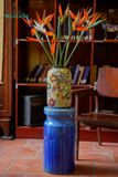  Đôn Nút kê bình hoa, đặt sách, chậu cây, Gốm Nam Bộ, R23 x C45cm- SP001438 