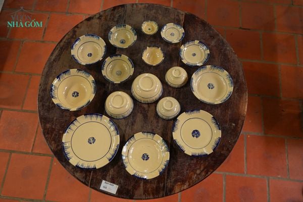  Bộ phết xanh, chén bát Lái Thiêu 