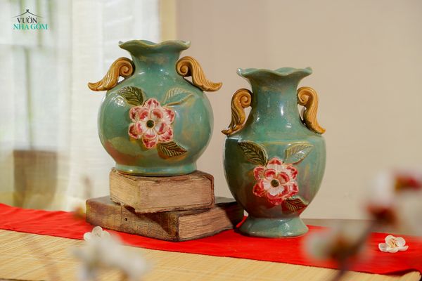  Bình Tý Em, gốm thủ công mỹ nghệ Nam Bộ, C20 x R15cm - 0104ty1031 