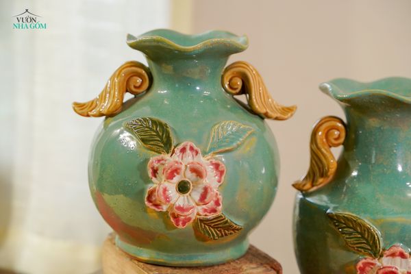  Bình Tý Em, gốm thủ công mỹ nghệ Nam Bộ, C20 x R15cm - 0104ty1031 