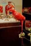  Két đuôi dài màu đỏ, gốm thủ công mỹ nghệ Nam Bộ, D62cm- 0101k2t041 