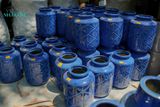  Bình trụ hình thoi xanh dương C19xR14xM9 (Cái) - SP001685 