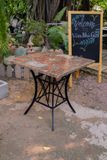 Mosaic cổ điển, bàn ghép gốm cổ điển họa tiết sáng, bàn vuông, D70cm- SP000329 