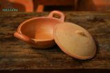  Nồi đất nung 2 tai cầm kho thịt cá, gốm Lái Thiêu - Nam Bộ- SP001754 