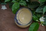 Chén cơm phết xanh trong lòng, chén bát Lái Thiêu, R12xC6- SP002830 